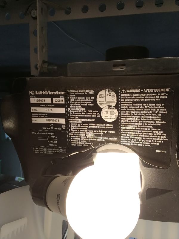 Garage door job photo #009