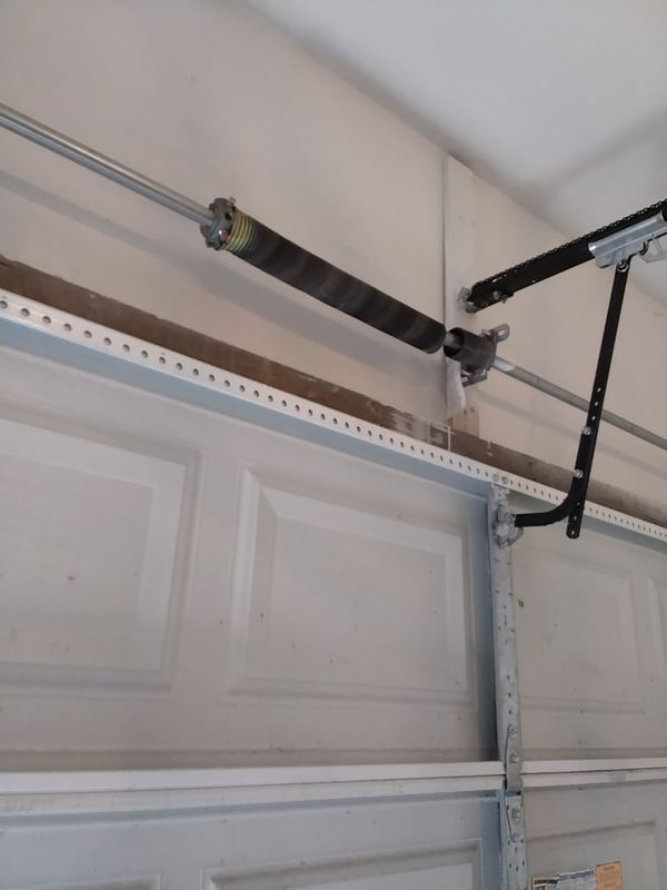 Garage door job photo #012
