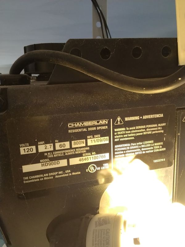 Garage door job photo #049