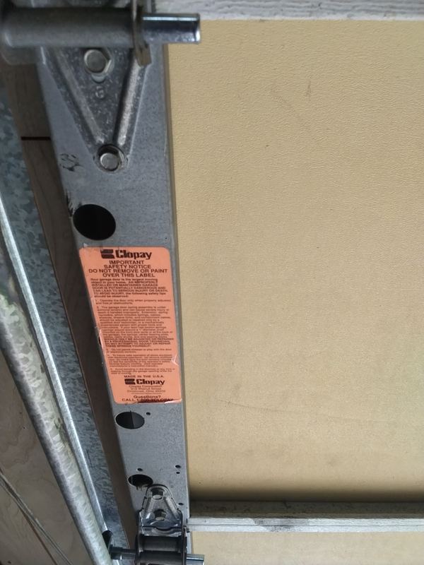 Garage door job photo #073