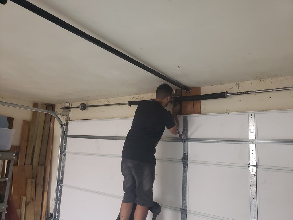 Garage Door Repair in Portsmouth, VA - real local job photo